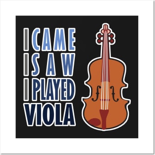 Funny Viola Posters and Art